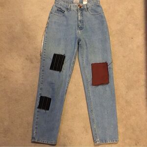 Vintage Paul Harris Patches Blue Jeans